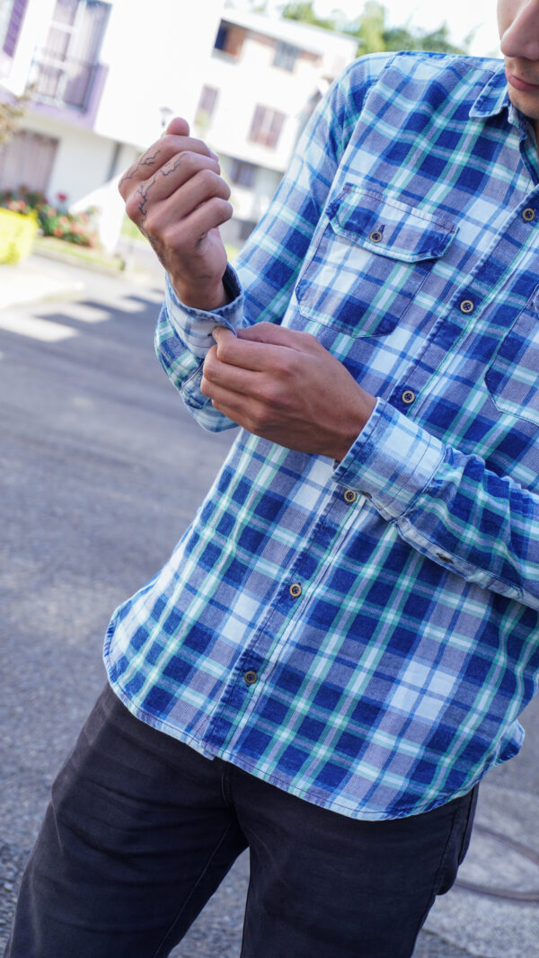 Camisa Panacota 3 - Color Verde Claro - Imagen 5