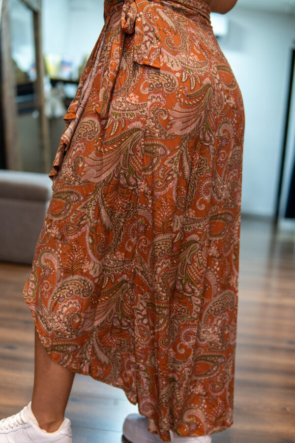 Falda Bolero Arabescos - Color Terracota - Imagen 3