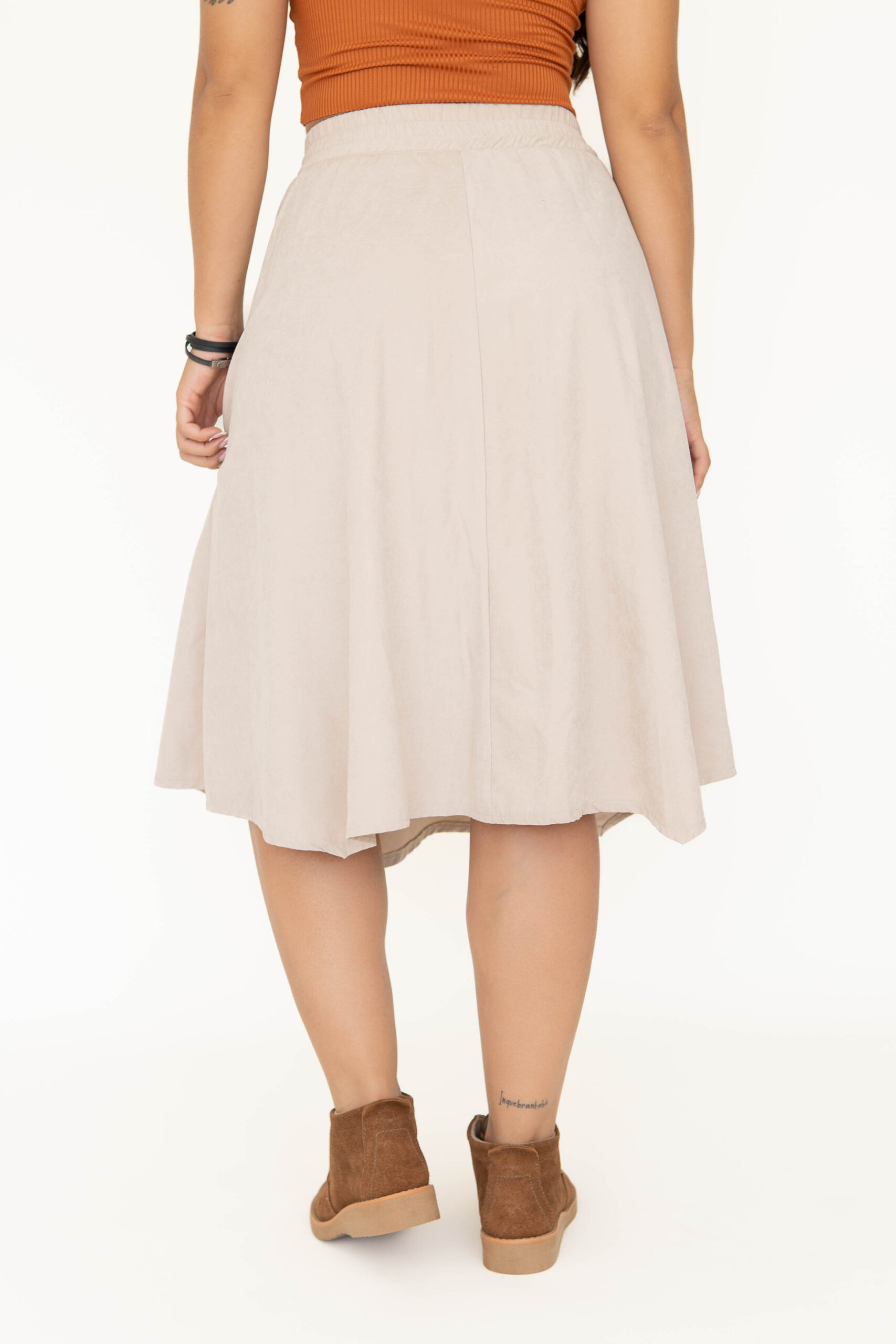 Falda Cargo - Beige - Imagen 3