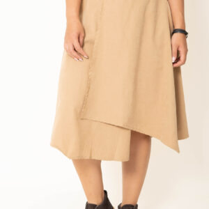 Falda Cargo - Camel
