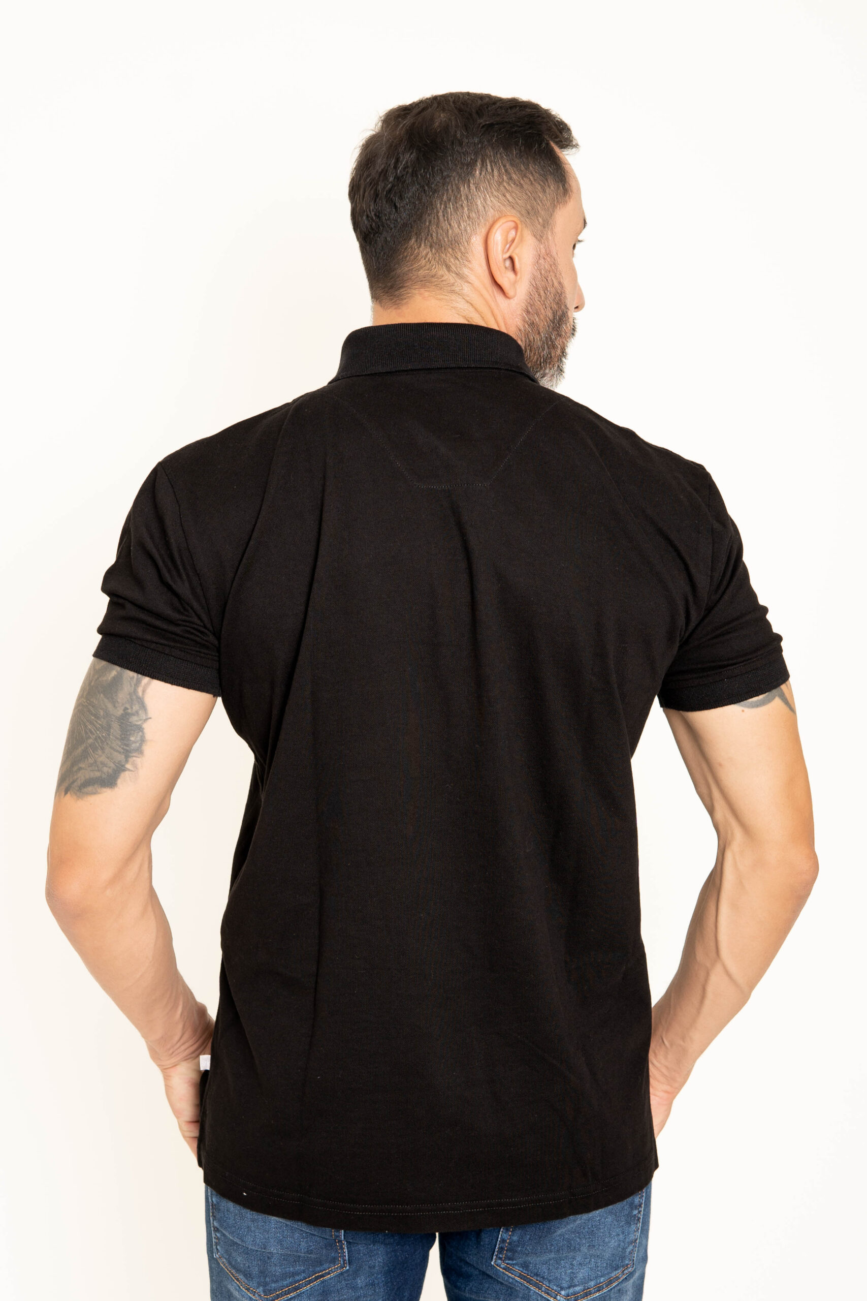 Polo Basic - Negro - Imagen 3